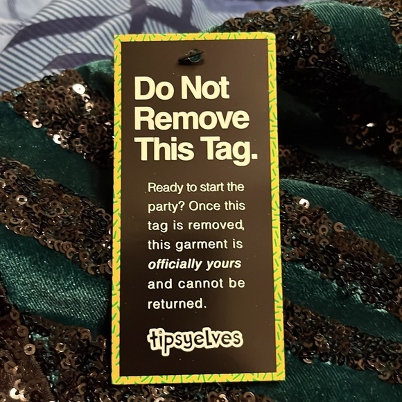 NWT TipsyElves 1920 flapper costume size large - Picture 5 of 5